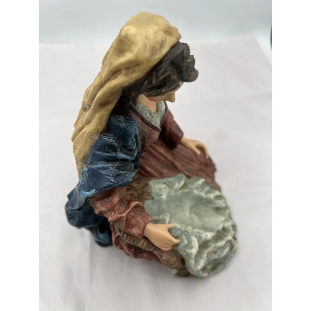 Grandeur Noel Nativity 1999 Mother Mary + Baby  7 X 5.5